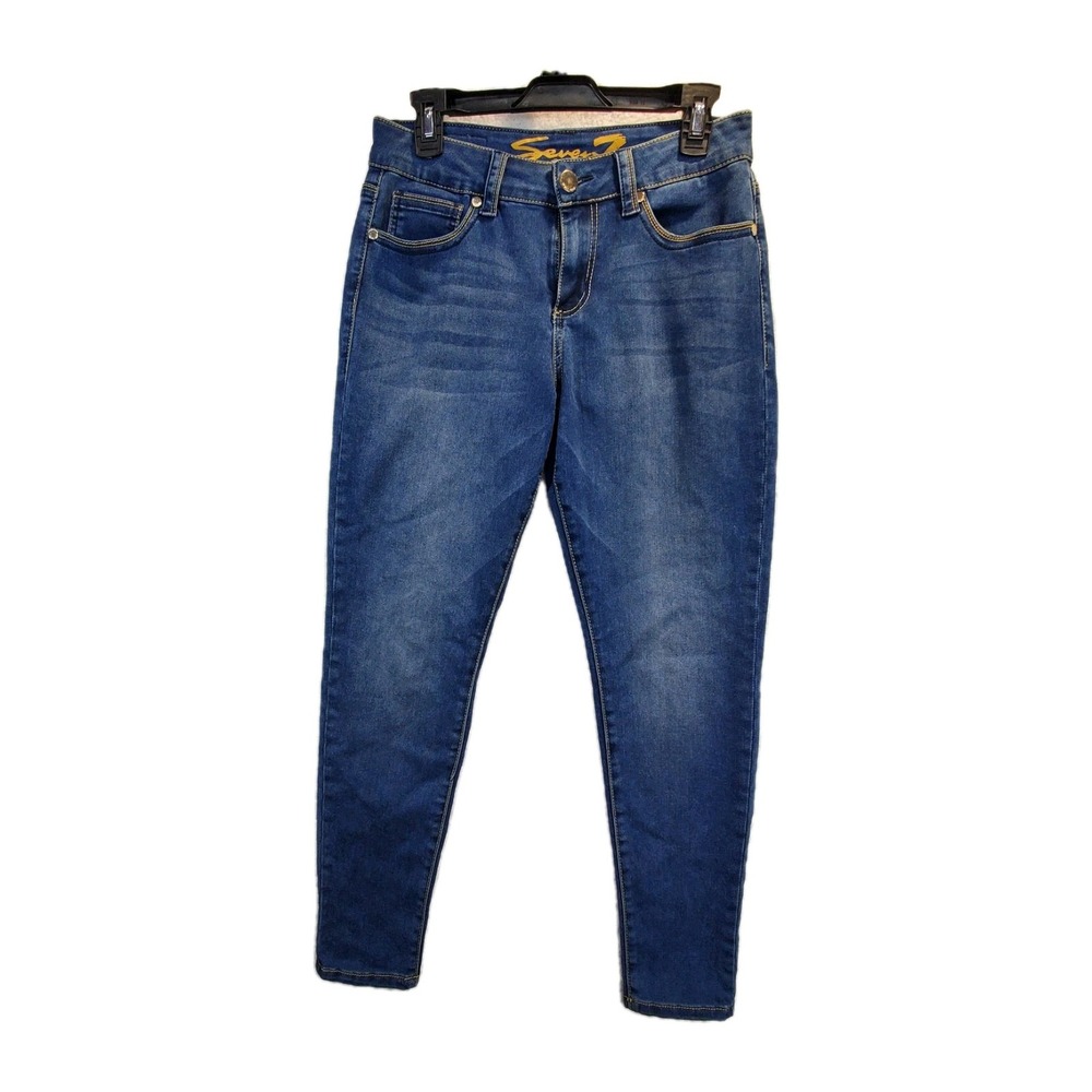 Seven Jeans Womens Size 10 Jeggings Blue Stretch